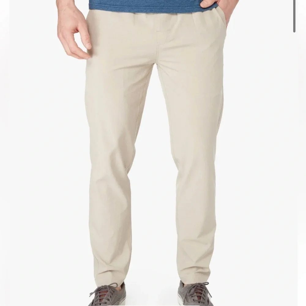 Fair Harbor One Pant in Khaki NWT
